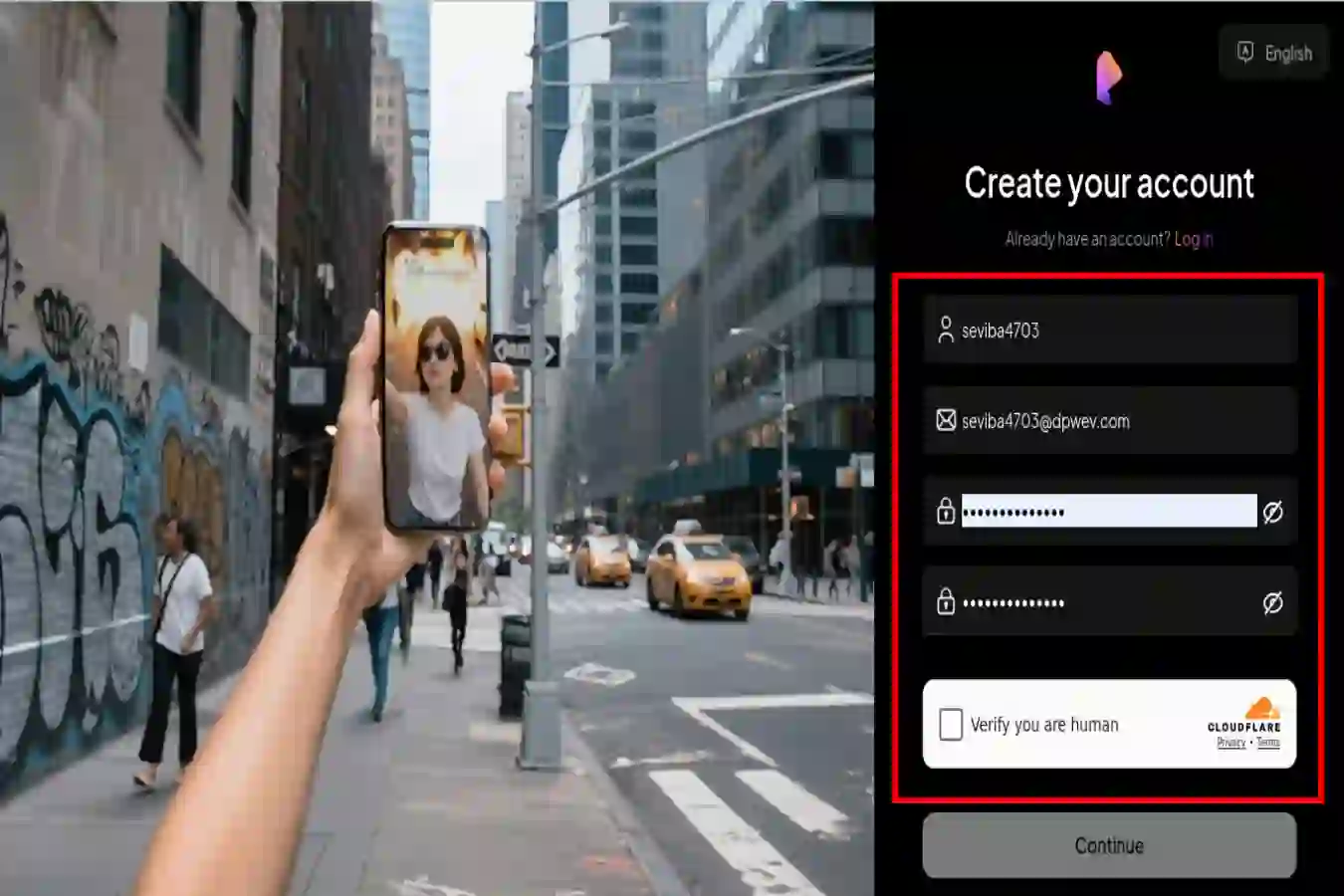 pixverse-register-page pixverse register