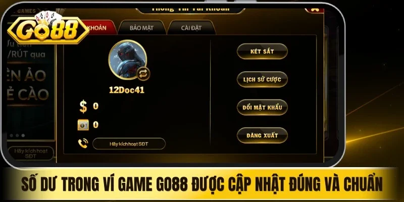 Quản lý số dư ví Go88 và kiểm tra lịch sử giao dịch trong tài khoản